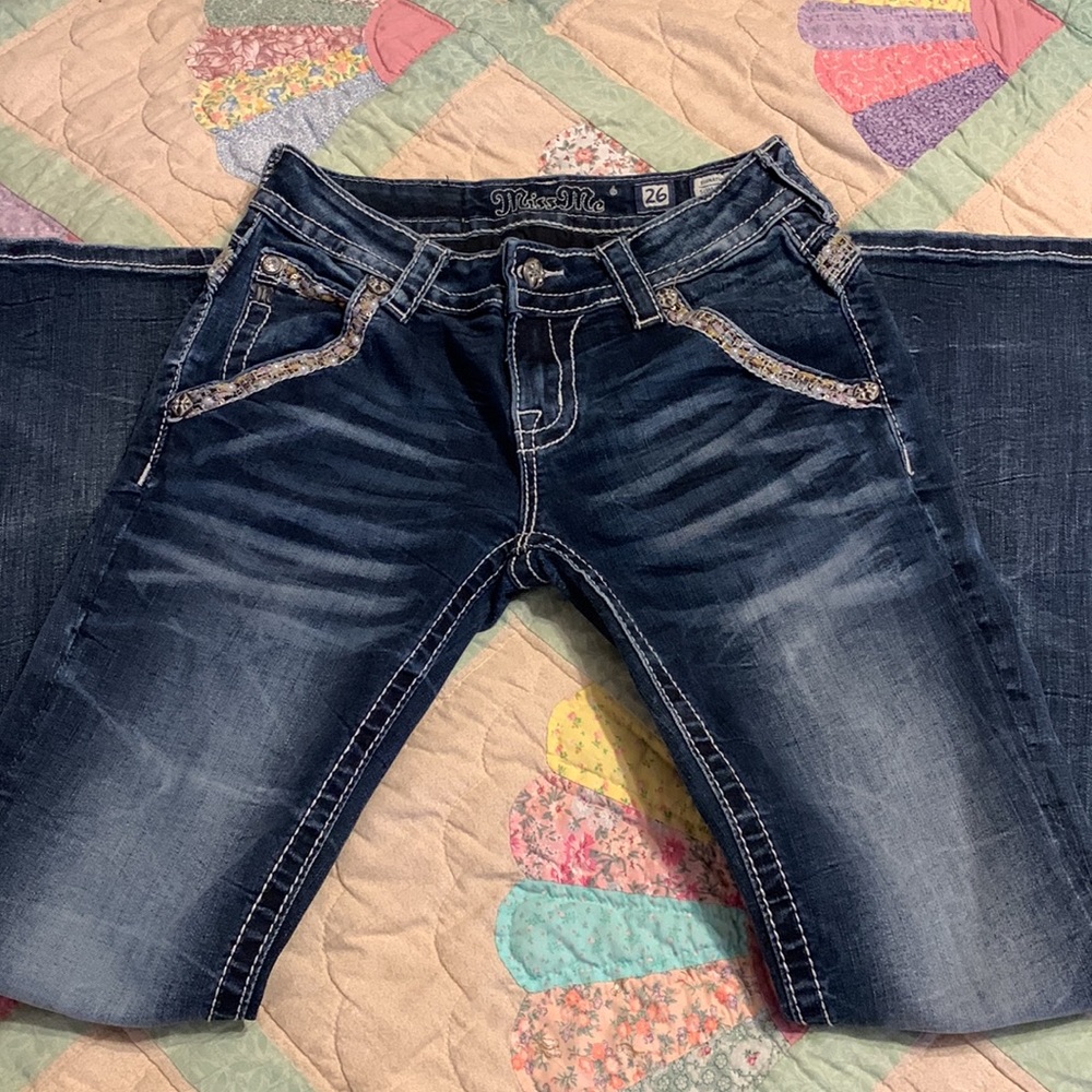 Miss me size 26 denim jeans